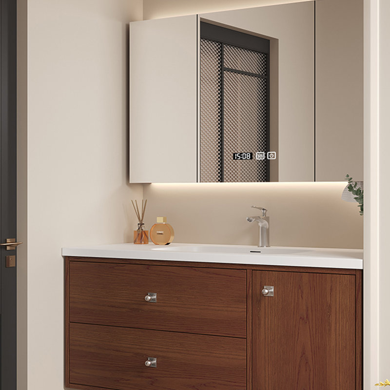 Retro minimalist bathroom cabinets
