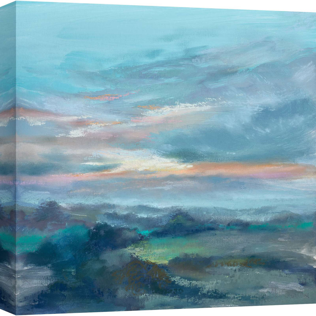 Landschaftsmalerei: Devon Sky II von Nel Whatmore - Druck