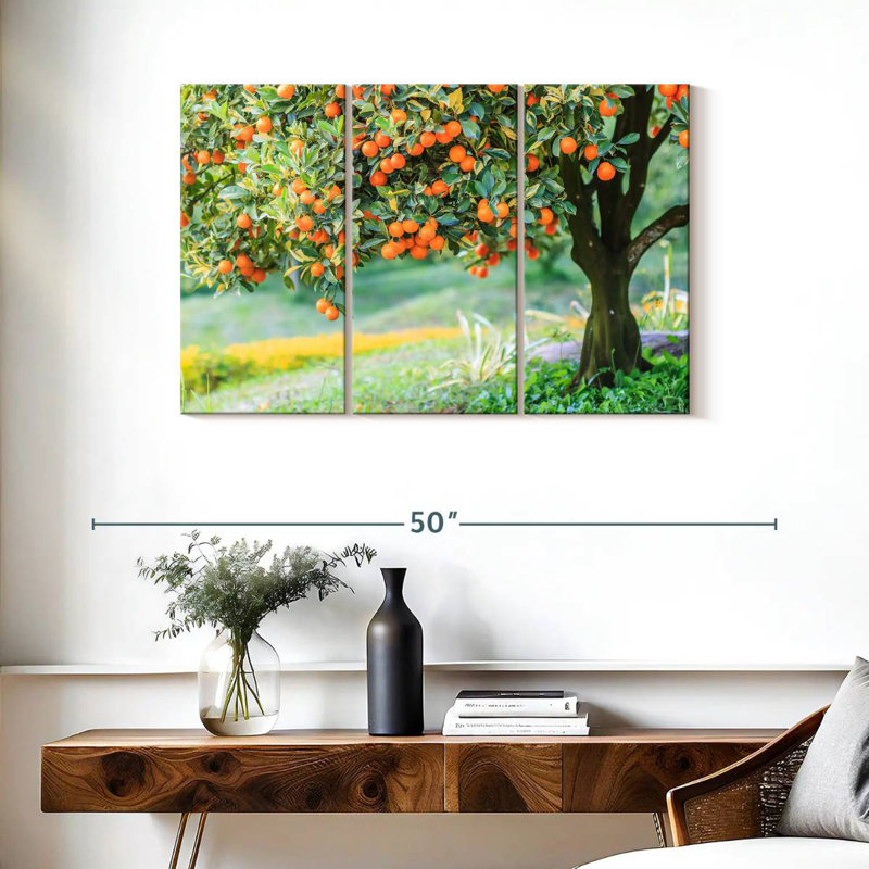 Harnek Orange Tree, 24" H x 38" W