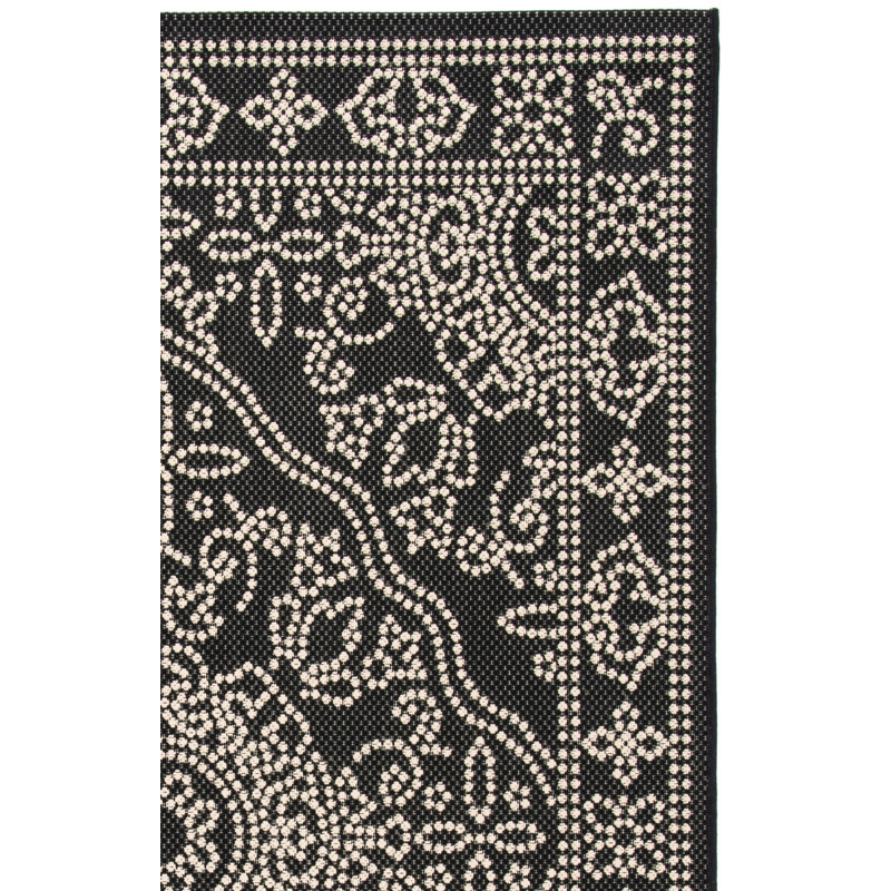 Domenik Performance Oriental Indoor/Outdoor Area Rug, Square 6'7"