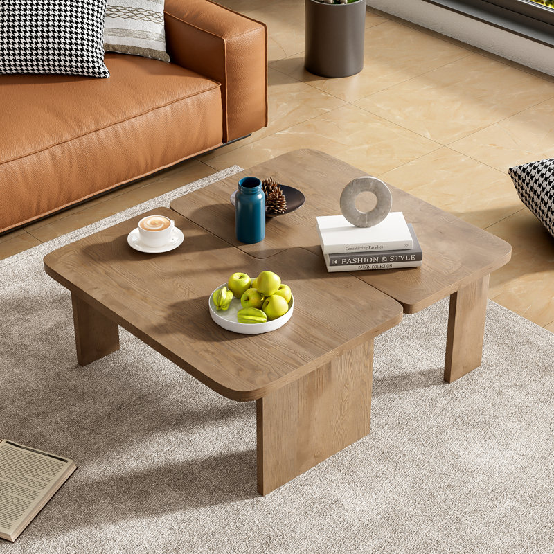 2 - Piece Coffee Table Set, Natural