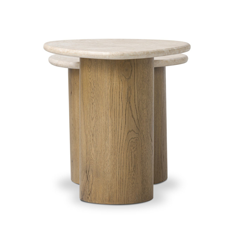 Kovo Marble Nesting End Table