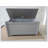 Kids Wooden Toy Box/Bench with Safety Hinged Lid for Ages 3+(Gray)