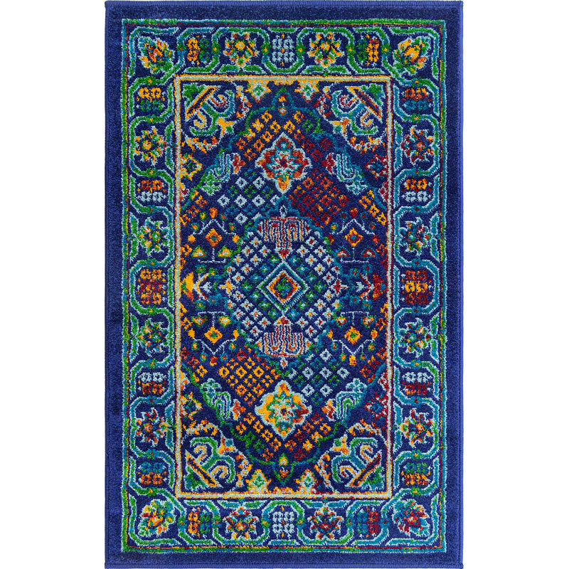 Oriental Indoor Rug, Rectangle 2' x 3'