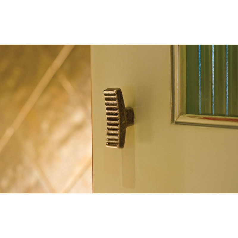 Ted Boerner Bronze Bar Knob, Silicon Bronze Rust