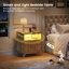 50cm W Manufactured Wood Bedside Table-500659820