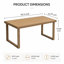 Mobilier de patio extérieur
