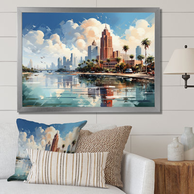 «Sunshines State Miami V», reproduction sur toile