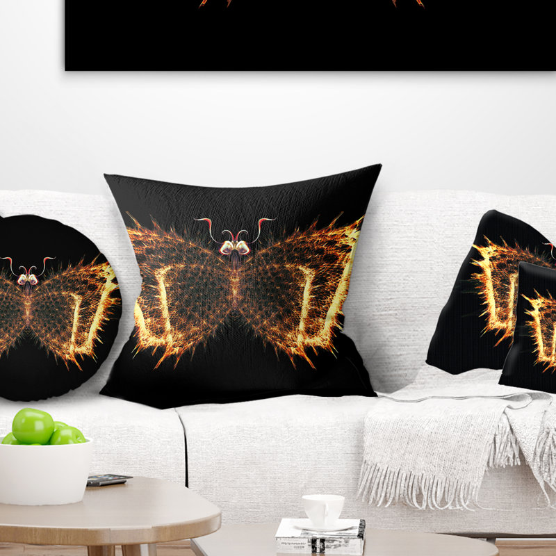  Coussin Abstract, 16 po x 1 po, Coussin décoratif