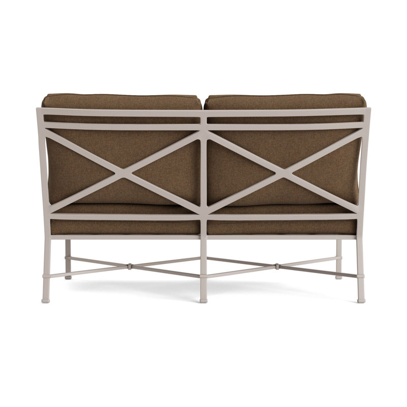 Venetian Outdoor 2 - Seat Loveseat, Fusion Moccasian, Dove