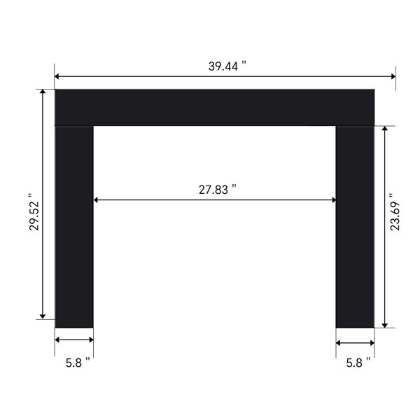 Dimensions du produit
