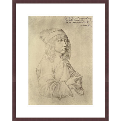 Autoportrait à l'âge de treize ans par Albrecht Dürer - Impression sur toile