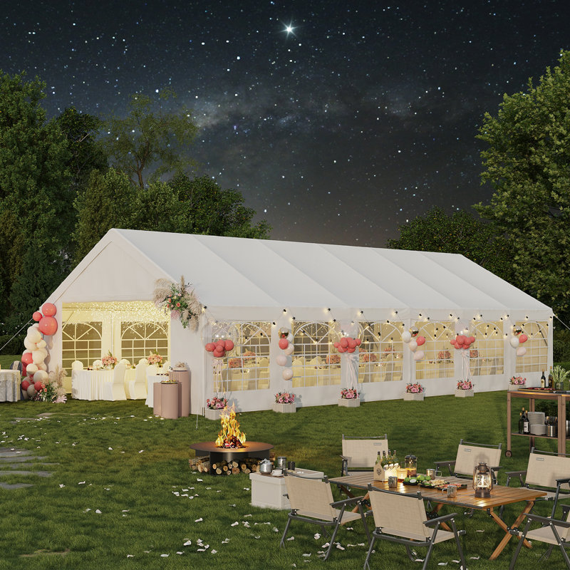 20 pi L 40 pi. Pergola tente D Party, 20 pi x 40 pi