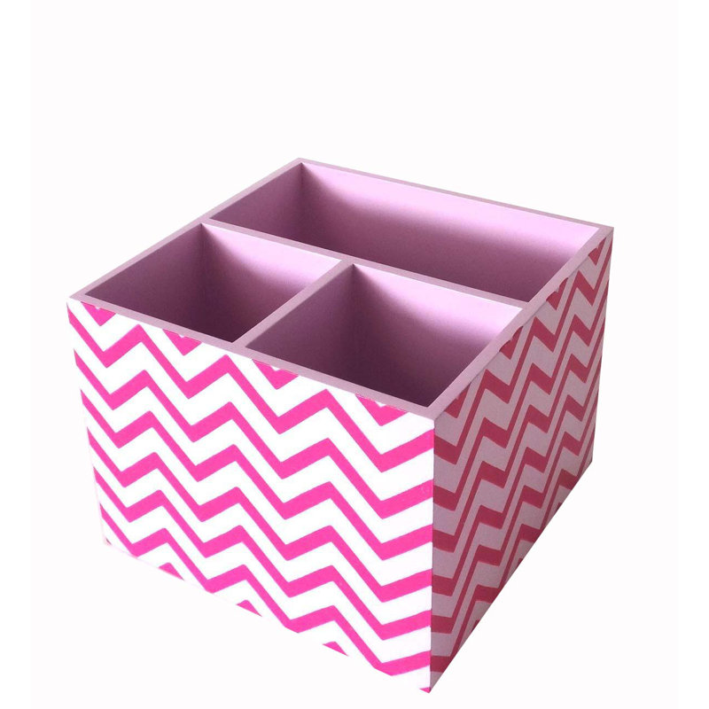 Boîte en mdf à chevrons Salvo