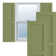 True Fit PVC Two Equal Flat Panel Shutters