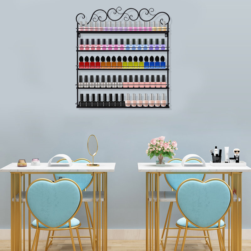 26" 5 Tier Nail Polish Racks Essential Oil Storage Display