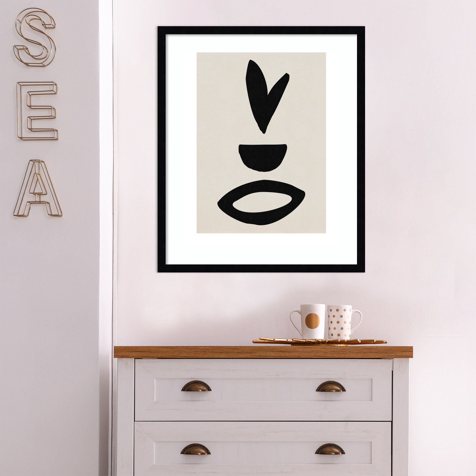 Fly Away By Simon Westframed by Simon West, Black Framed, 25" H x 21" W
