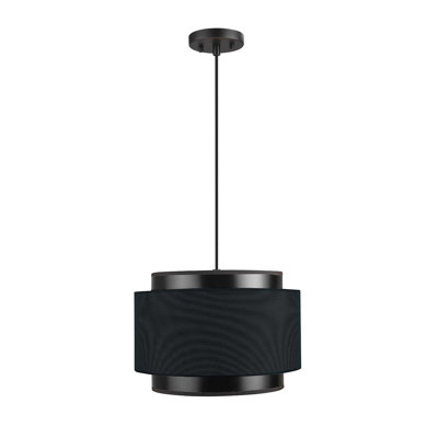 Anatollo 2 - Light Black Single Pendant