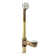 Clearflo Leg Tub Drain with Overflow
