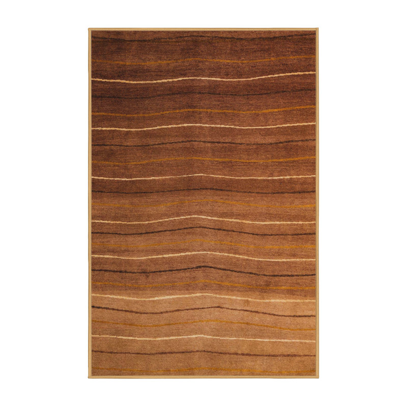 Tapis abstrait moderne 4698, Tapis de couloir 2 pi x 5 pi
