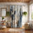 Abstract Shower Curtain-1113821914