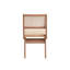 Et chaise d'appoint 2 pièces à finition naturelle - Transformez votre extérieur en un patio chic et confortable de 2 pièces