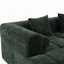 Canapé modulaire de 101,2 po avec canapé à compression complète et canapé modulaire avec siège profond et deux poches latérales pour le salon-1463011624