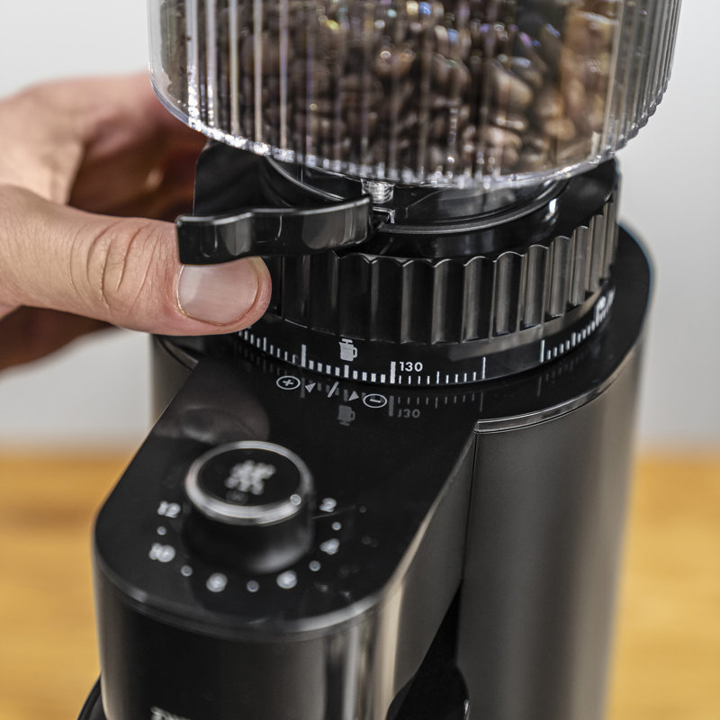 ZWILLING Moulin à grain de café Enfinigy, Noir mat