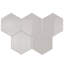 Carreau de céramique hexagonal 6 po x 7 po Hexagon-36947592