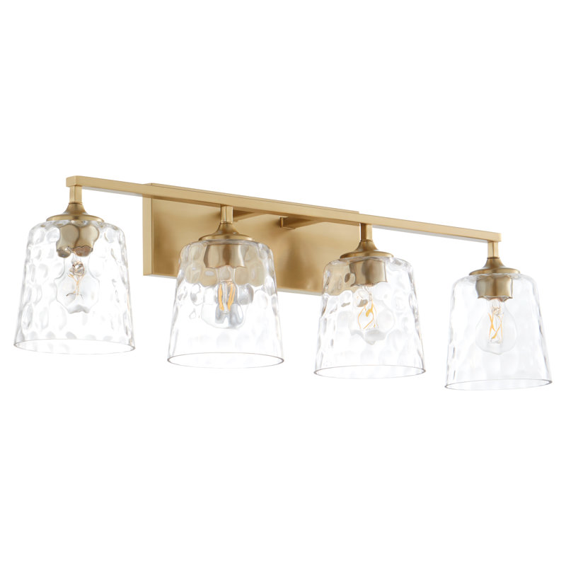 Danielo 4LT VANITY, Antique Brass