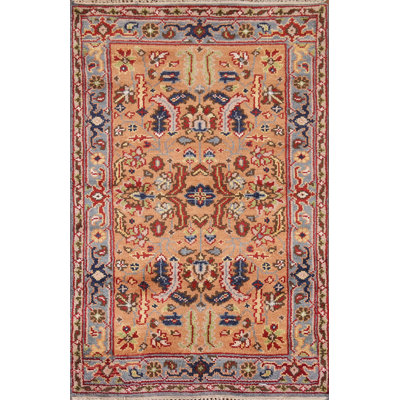 Tapis oriental floral Oushak 3 x 5