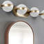 1 lumière de meuble-lavabo à DEL à intensité variable de couleur cuivre-1320066249