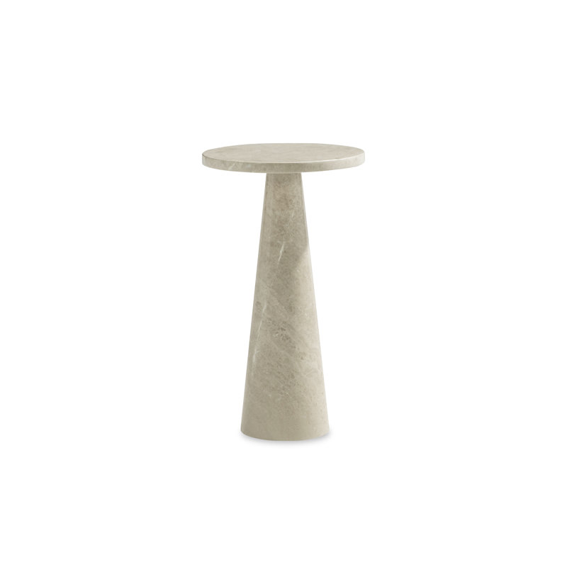 Tara Shaw End Table, Light Gray