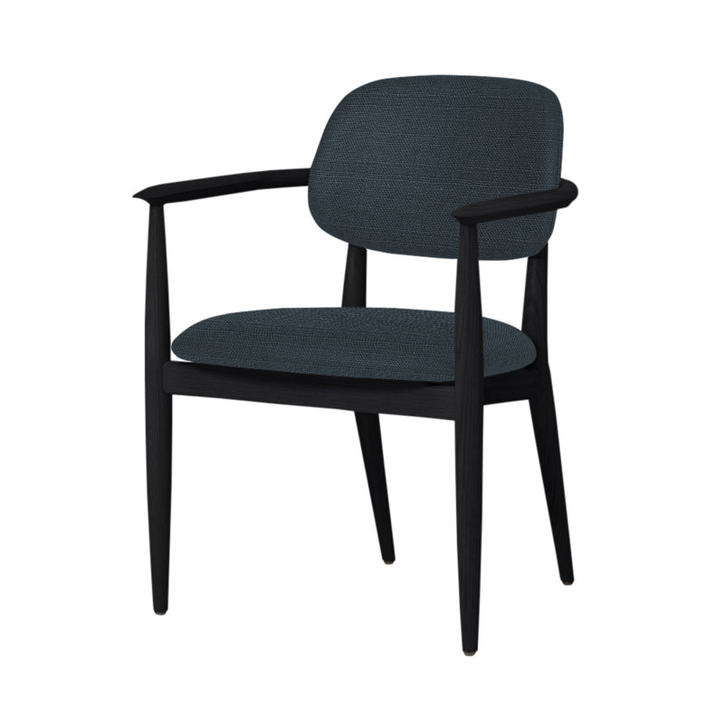 Slow Arm Chair, Onyx Oak, Manhattan 804