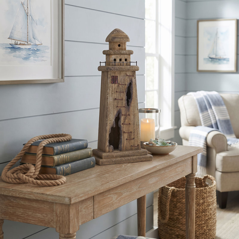 9x3.5x17.5" Lighthouse Decor