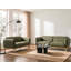 Sofa 2 Seater Tamirra Fabric Olive Green