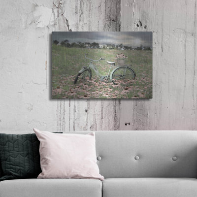Luxe Metal Art 'Sagebrush Bicycle' By Lori Deiter, " Sagebrush Bicycle " by Lori Deiter