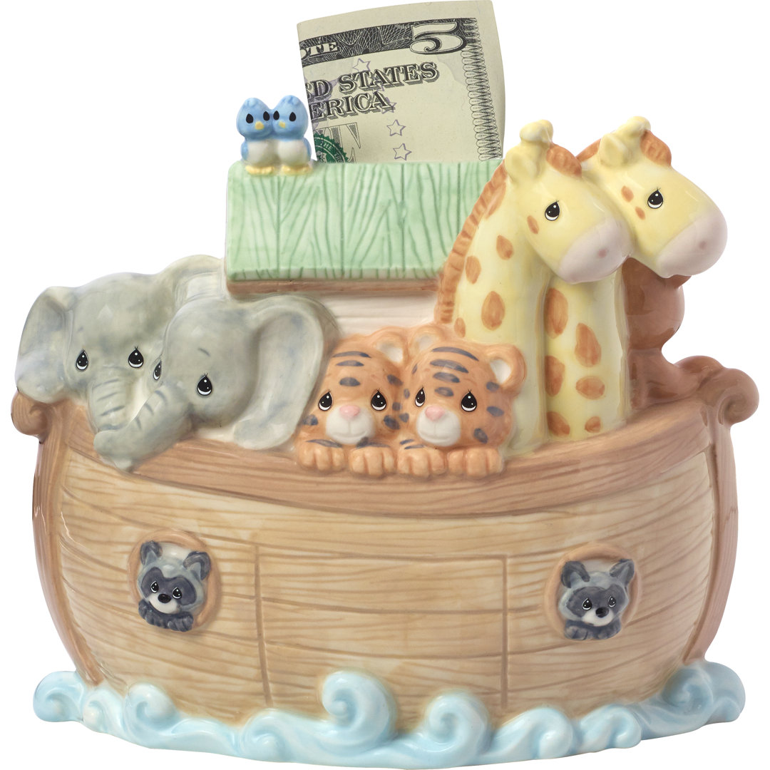 Animals Piggy Bank Precious Moments