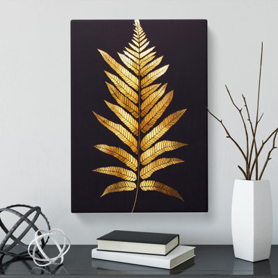 Heilgard Fern Leaf Classic Vol.2 - Wrapped Canvas