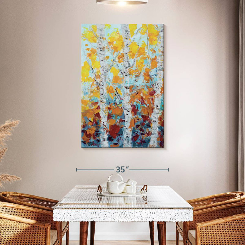 Alvord Aspen October II, 48" H x 32" W