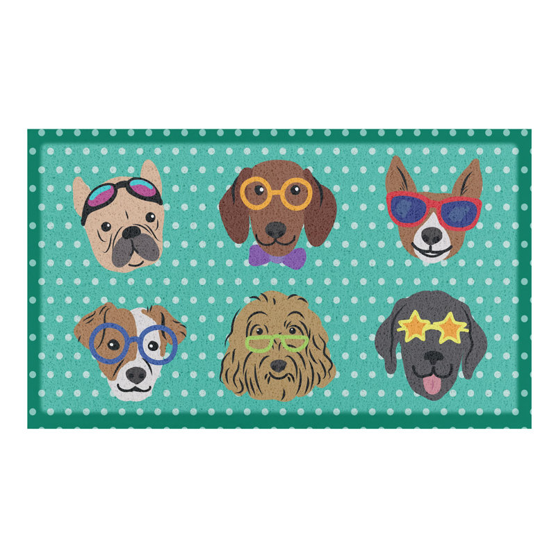 Waxler Non-Slip Animal Print Indoor / Outdoor Doormat