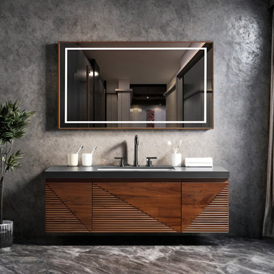 New Chinese high-end style bathroom cabinet