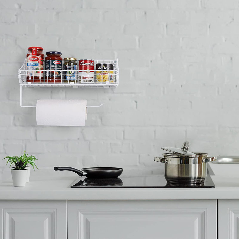 Jida Plastic / Acrylic Floating Shelf with Towel Bar