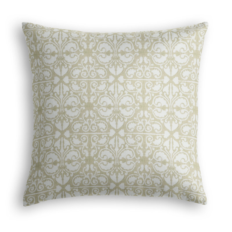 Coussin Claremont, 22 po x 22 po, Lin
