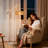 Aarzo 68" Rattan Arched/Arc Floor Lamp-116572854