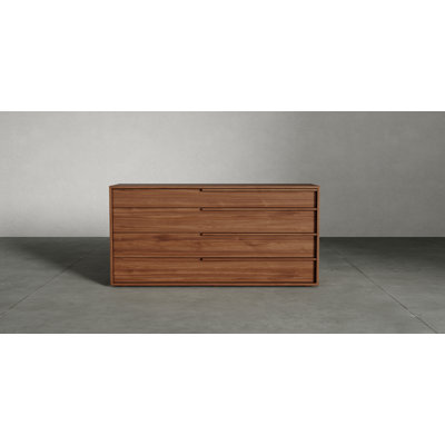 Mangotsfield 60" W 4-Drawer Soft-Close Dresser