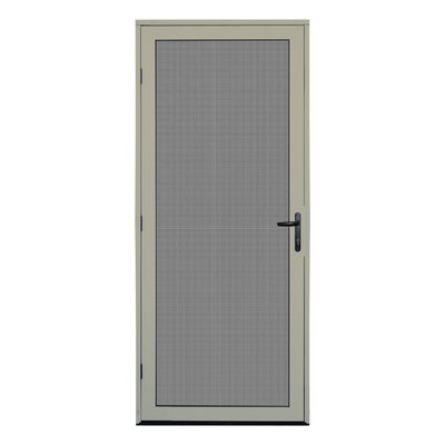 Meshtec Single Surface Mount Ultimate Security Aluminum Screen Door -  TITAN, 5V0002DL0AL00B