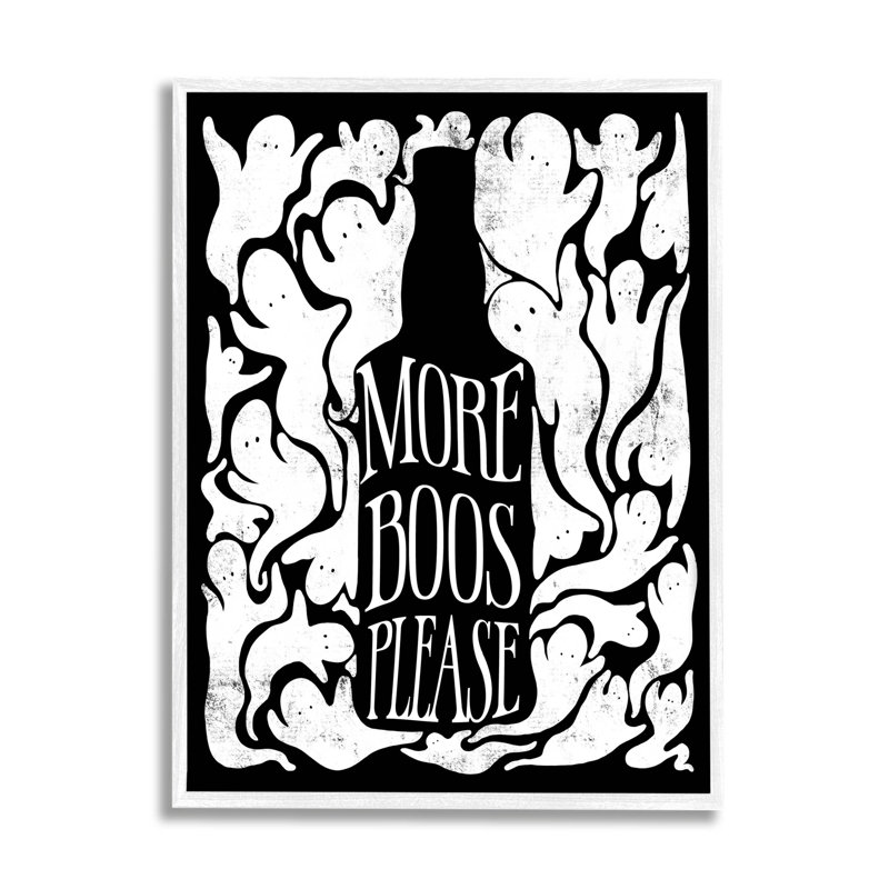 «More Boos s'il vous plaît» par Lil 'Rue - Impression sur toile, H 20 po x l 16 po x P 1,5 po