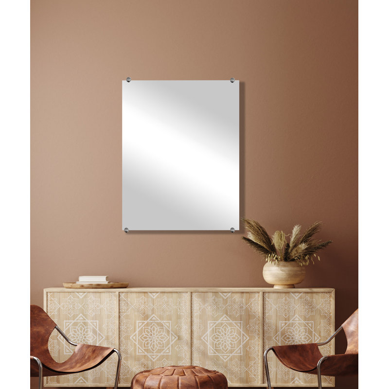 Cheston Flat Wall Mirror, 34.5" x 24.5"