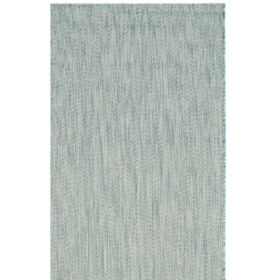 Sayeda Performance Solid Color Indoor/Outdoor Area Rug